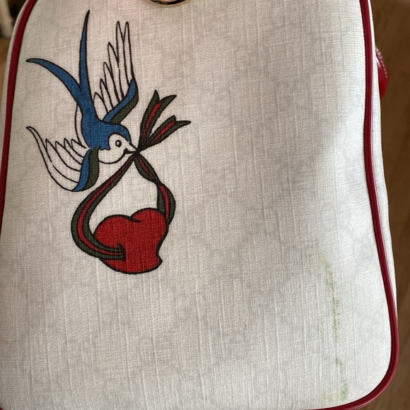 Authentic Gucci Tattoo Bird Monogram Speedy Bag - Picture 8 of 11